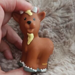 sFisher-Price Little People brown goat figure